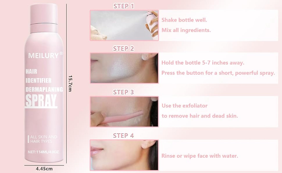 Meilury Hair Identifier Spray