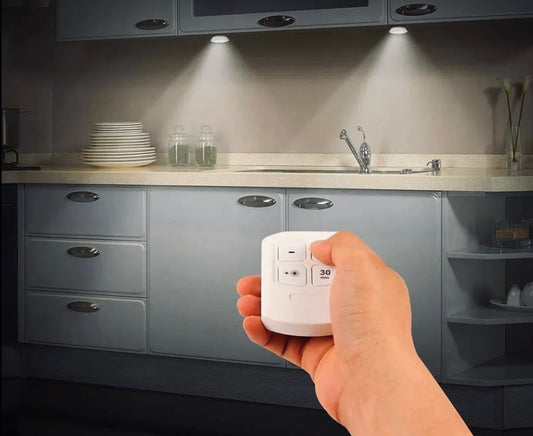 3 LED Spots With Remote Control