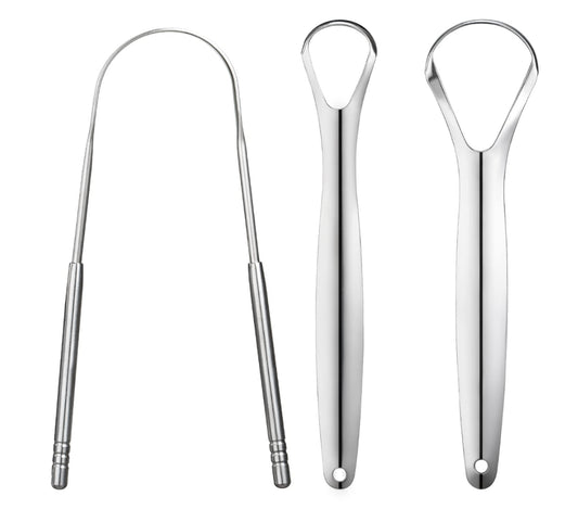 Tongue Scrapers Set (3 Pcs)
