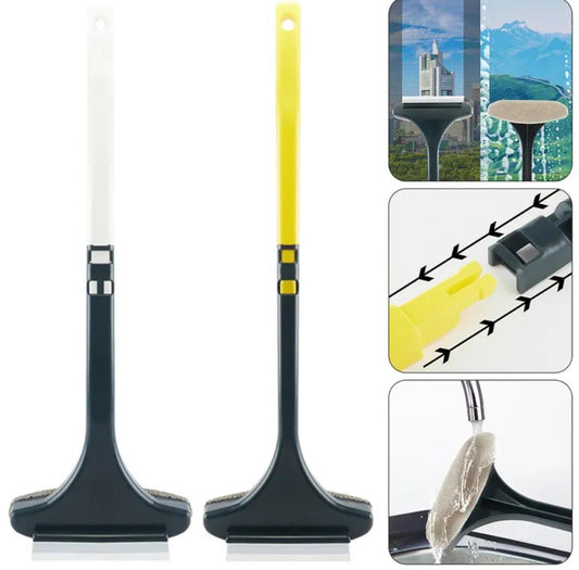 Window net brush cleaner