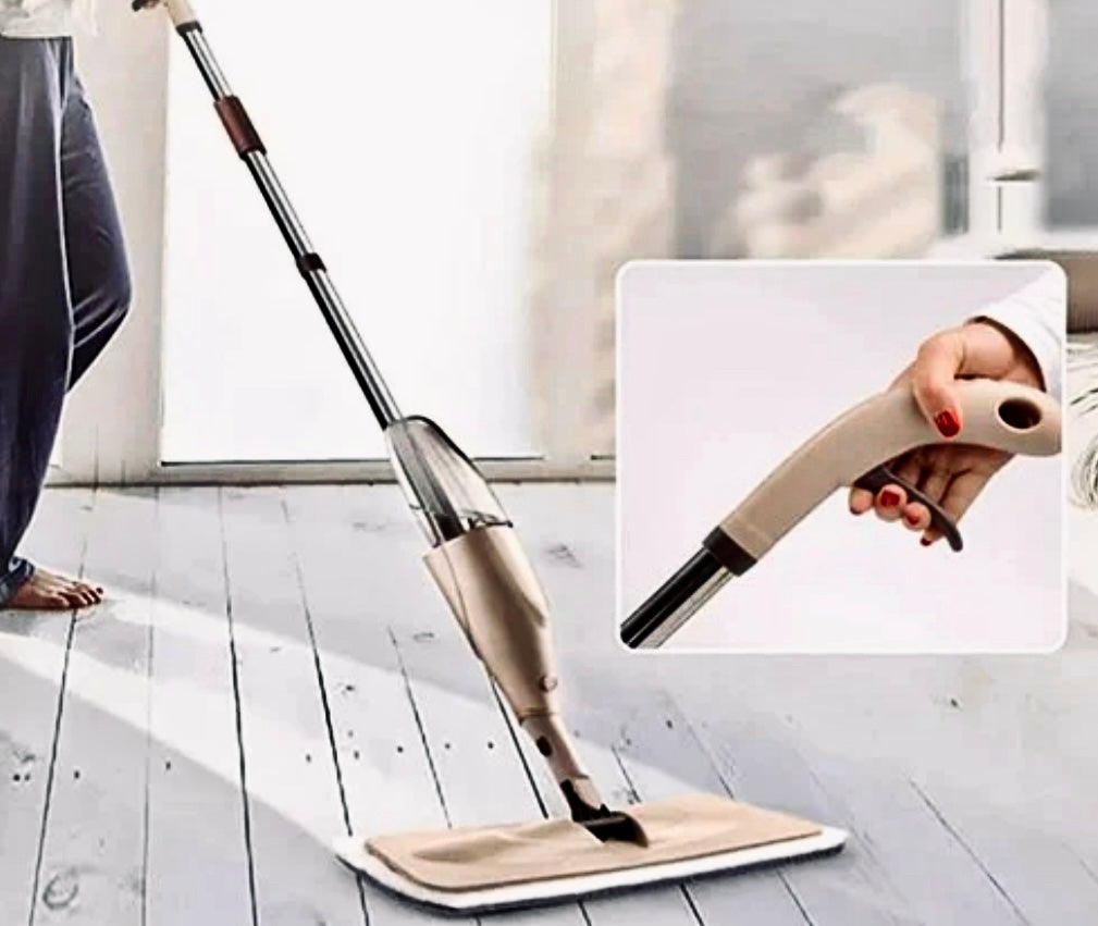 Foldable Floor Mop-With Spray